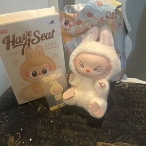 Popmart labubu have a seat SISI Authentic USA fast shipping